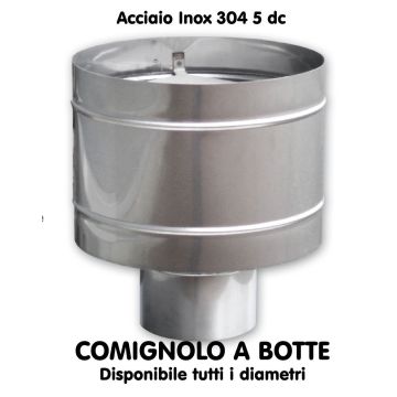 COMIGNOLO A BOTTE ACCIAIO INOX VERSIONE “TOP PREMIUM”