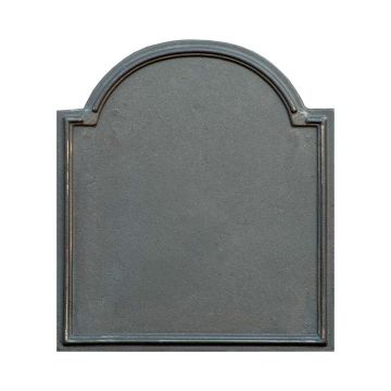 Lastra in ghisa per camino decoro DECO CM. 40 × 46 H SP. 1 cm DS