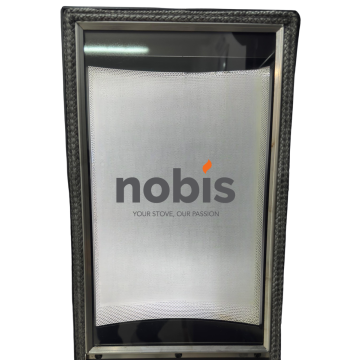 VETRO PORTA ORIGINALE Nobis per Stufa H 14 V Shape - H 25 V Shape - HB 14 Ulisse