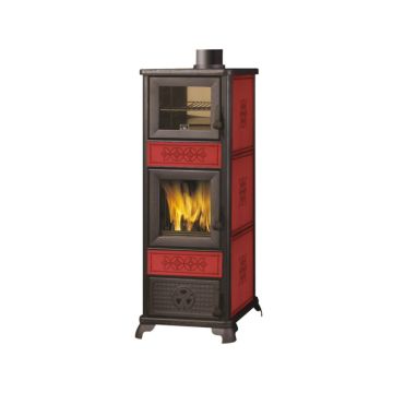 Stufa a legna con forno modello Decor C EK By Edilkamin