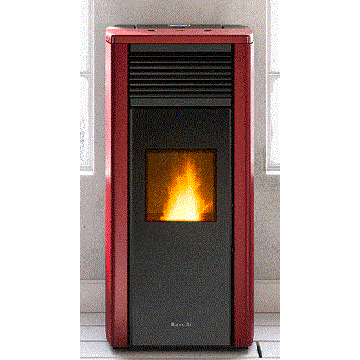 Termostufa a pellet Ravelli mod. Hrv 180 Plus