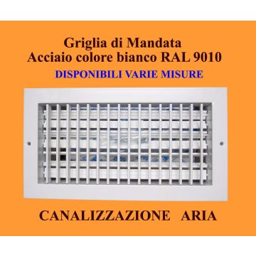 Griglia aria di mandata L 600 x H 300