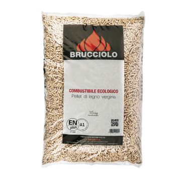 Pellet Brucciolo sacco 15 Kg