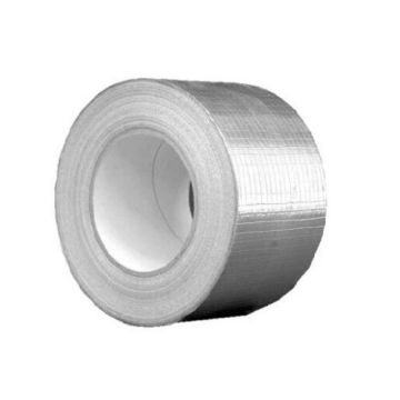 Nastra di alluminio adesivo retinato 50 mm x 50 MT